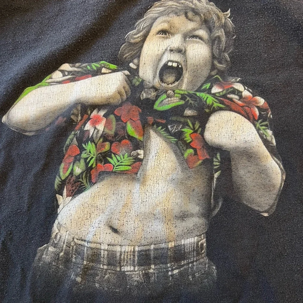 The Goonies Sloth Graphic‎ T-Shirt Black X Fits XL Licensed Movie Tee